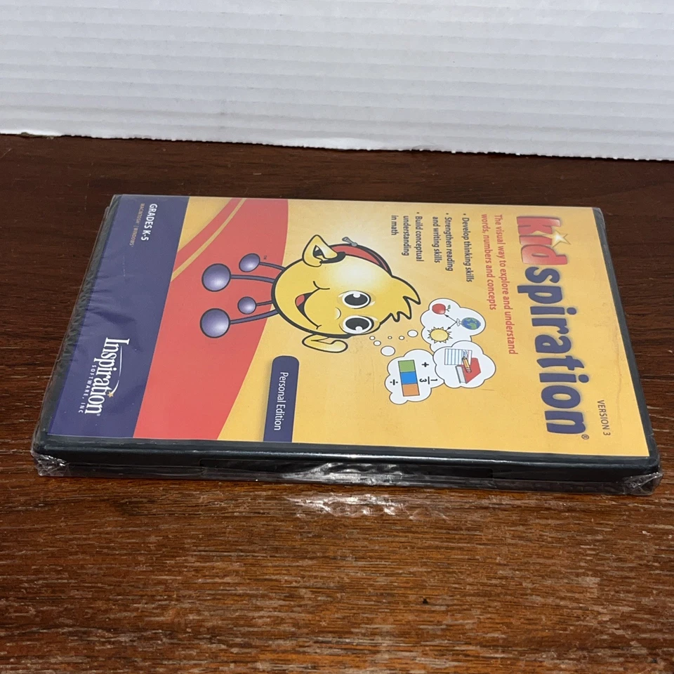 Kidspiration 3.0 for PC/Mac Inspiration Visual Learner Curriculum New - Personal - Image 4 of 4