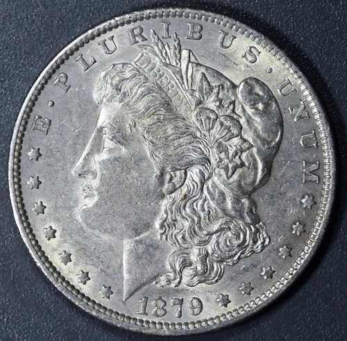 1879-O $1 MORGAN SILVER DOLLAR KM# 110 Grade:  AU A6102