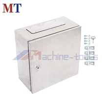 Enclosure 16x16x8'' NEMA 4X Stainless Steel IP65 Waterproof Electrical Box