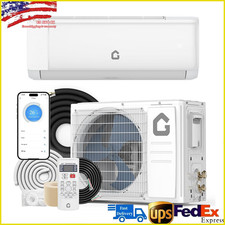 18000 BTU Ductless 19 SEER Air Conditioner Heat Pump Mini Split 230V 1.5 Ton