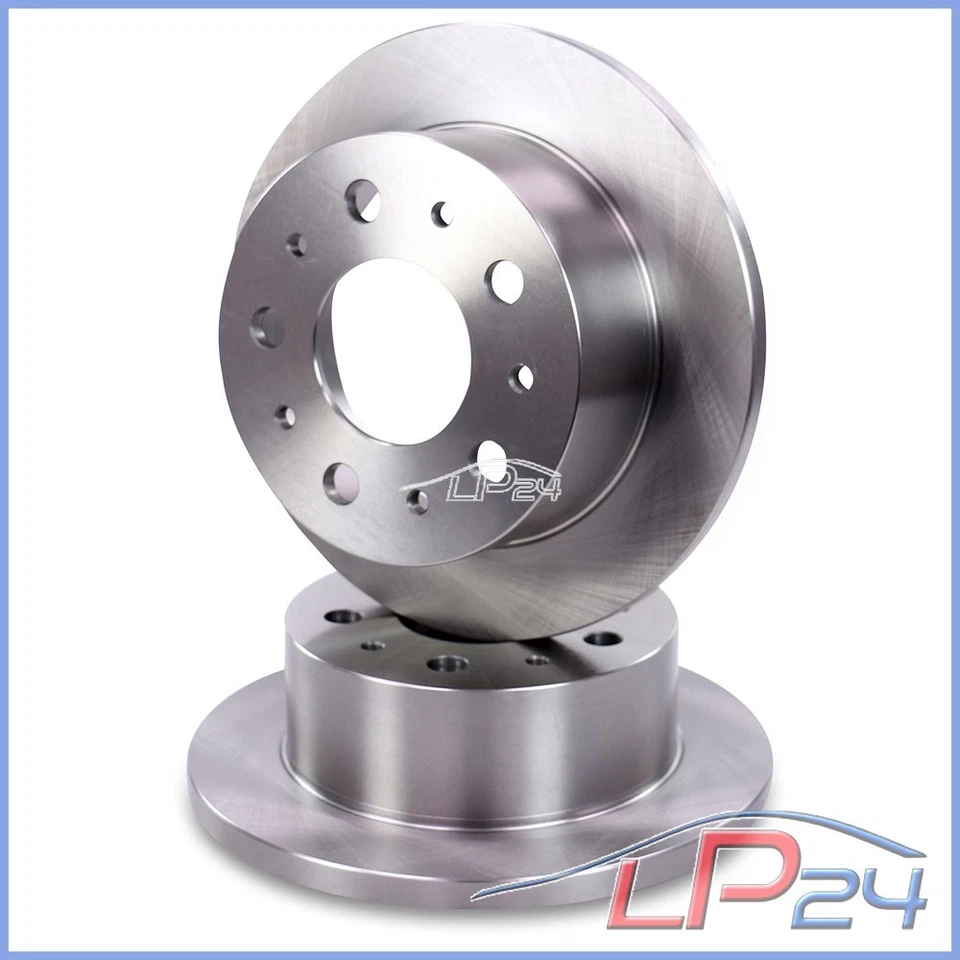 2x DISQUE PLEIN Ø280+4x GARNITURE DE FREIN ARRIÈRE POUR PEUGEOT BOXER 2.0-2.8 - Photo 2/4