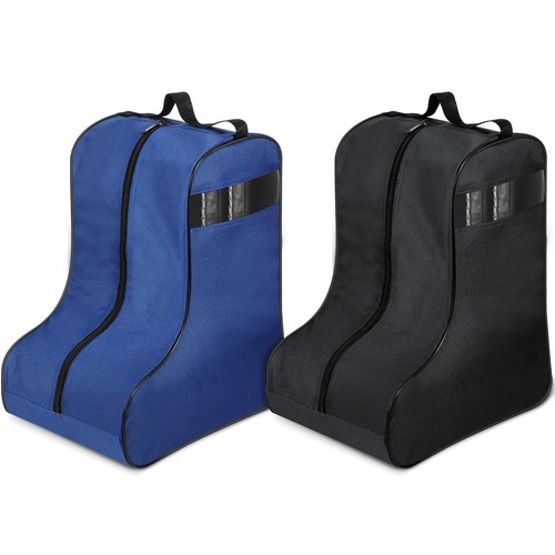 2 Pcs Boot Bags for Cowboy Boots Portable Storage Bag for Travel Long ...