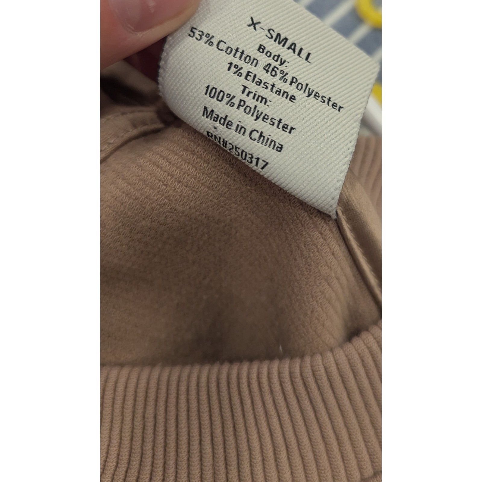 Varley Ribbed Long Sleeve Split Back Sweatshirt S… - image 5