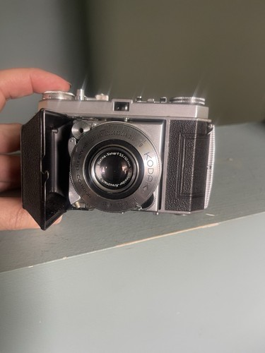 Vintage 1950s Kodak Retina 1a 35mm Rangefinder Camera Manual Mechanics Tested - Imagen 2 de 14