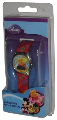 Ruz Winnie The Pooh Sammler Armband Uhr 2009 Rot Ruz X92981