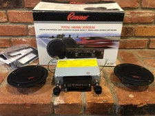 Audiovox Rampage Cassette Radio Am Fm 5” Speakers Tested Works TP-700