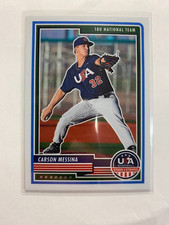 Carson Messina 2023 Panini Stars & Stripes USA Baseball #10 Card