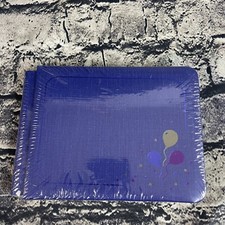 Creative Memories 5 x 7 Blue Celebrate Album With White Pages Balloons