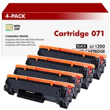 CRG 071 Toner Cartridge for Canon 071 ImageCLASS Mf273dw MF272dw LBP121dn LOT