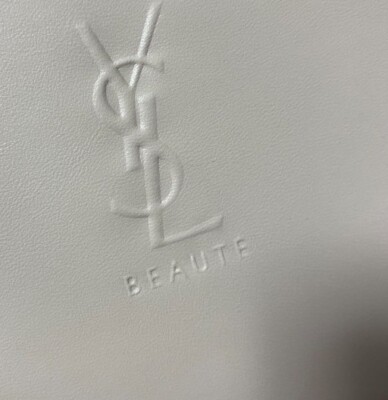 Yves Saint Laurent クラッチバッグ ホワイト YSL Yves Saint Laurent Novelty Pouch Ivory white JAPAN bag