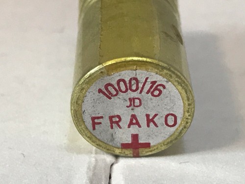 VINTAGE FRAKO 1000uF 16V ELECTROLYTIC CAP CAPACITOR  / KONDENSATOR GERMANY - Picture 3 of 6