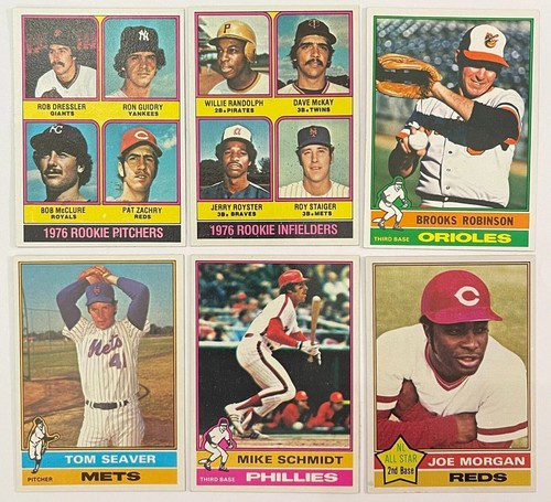 1976 Topps Baseball COMPLETE Set (660)w/Traded NM! - Eckersley Rookie - 0232🔥⚾ - Picture 3 of 7