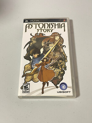 Astonishia Story (Sony PSP, 2006) CIB Tested Near Mint Game Disc