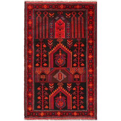 Handmade New Turkish Design Home Decor Prayer Wool Rug 3'2 x 5'2 ft -r19563