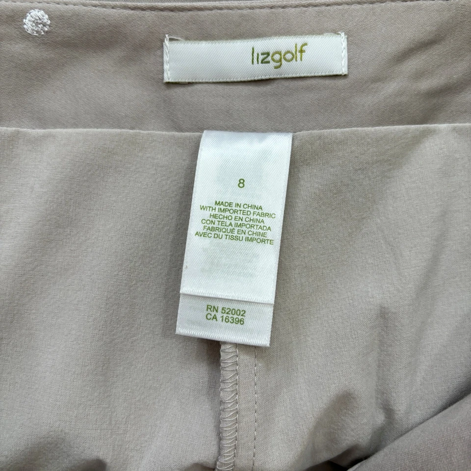 LIZ GOLF Mujer Novedad Golf Skort Talla 8 Aire Libre Tenis Senderismo Preppy Gorpcore Foto 2 de 4