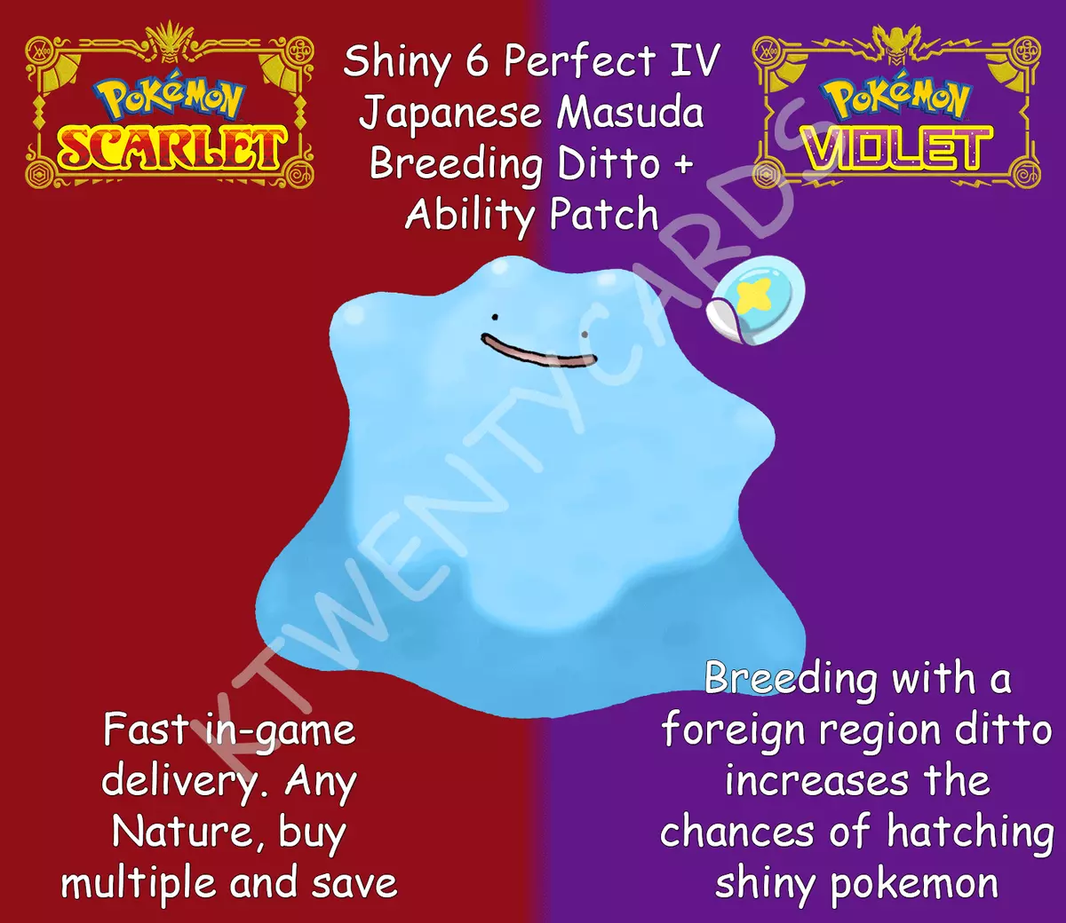 Get A Perfect Ditto For Breeding In Pokémon Scarlet And Violet