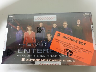 Star Trek Enterprise Season 3 ARCHIVE Box (factory sealed)