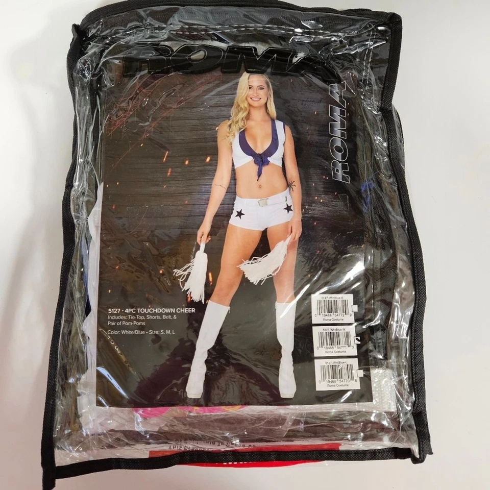 Новый Roma сексуальный тачдаун Hottie футбол черлидер костюм ковбоев средний Yandy - Изображение 2 из 4