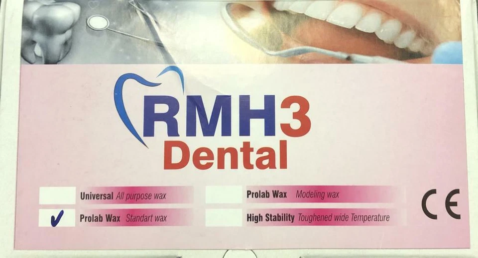 Placa base dental cera perfeita rosa 5 lb laboratório/joias para todas as estações - Imagem 2 de 4