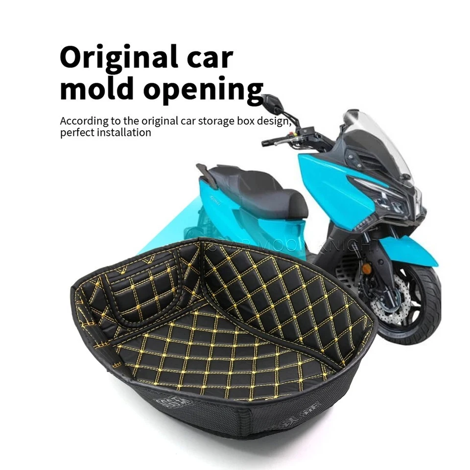 Almohadilla para cubo de asiento con revestimiento de caja de almacenamiento de equipaje de motocicleta para KYMCO CT250 CT300 CT250 Foto 2 de 4