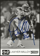 Lawyer Milloy Autographed England Patriots 5x7 Photo NFL