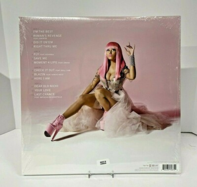 NICKI MINAJ PINK FRIDAY Debut Album Pressed On PINK Vinyl LP