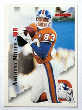 ANTHONY MILLER Denver Broncos 1995 Score Football Card #132