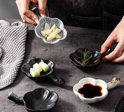 Sakura Stil Japanische Keramik Hot Pot Sauce Hand Dip Schüsseln Geschirr UK