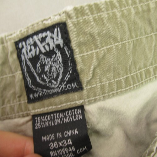 Kuhl Pants Mens 38X34 Cargo Green Hiking Pockets Stretch Straight Fit Revolvr - Picture 3 of 11