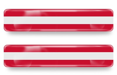 10cm! Aufkleber-Folie Wetterfest Made IN Germany Dänemark Denmark UV - Foto 13