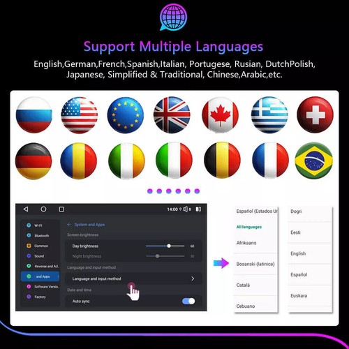 For Dodge Ram 1500 2500 3500 2013-2018 4+64G Android 13 Carplay Car Stereo Radio - Picture 16 of 18