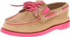 Sperry Top-Sider Girl's AO Gore Boat Shoe Toddler/Little Kid Ultra Pink 1M
