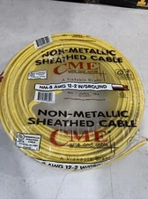 CME WIRE & CABLE 12/2 + GROUND COPPER BUILDING WIRE, NM-B CABLE, 250-FEET