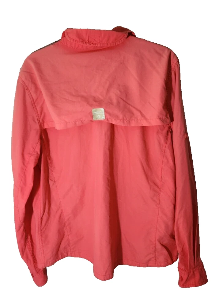 Camisa de nailon ventilada Gander Mountain para mujer serie Guide caza pesca grande Foto 4 de 4