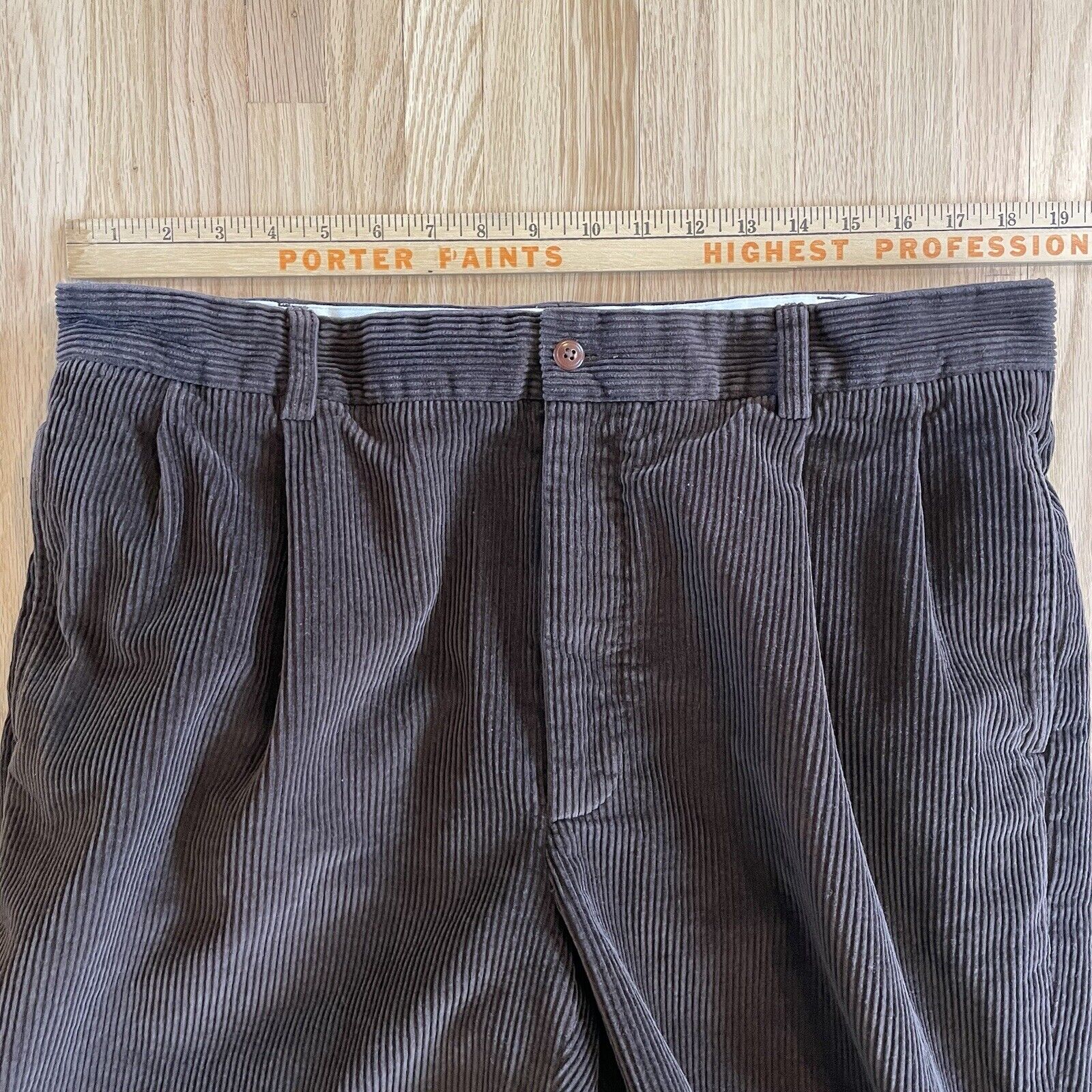 Vintage CC Filson Corduroy Pants Mens Slacks 38 B… - image 5