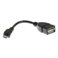 OTG USB 2.0 Adaptor Compatible with Samsung Galaxy J2 SM-J200, SM-J210 Phone