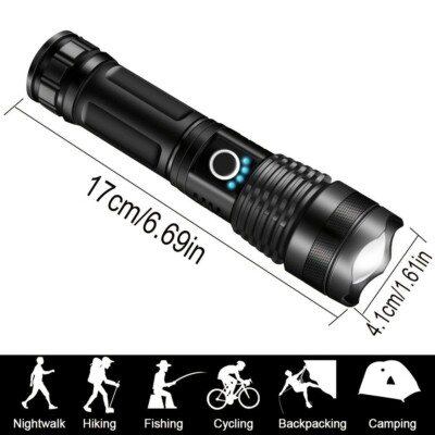 Rechargeable Flashlights, LED USB Waterproof Super Bright