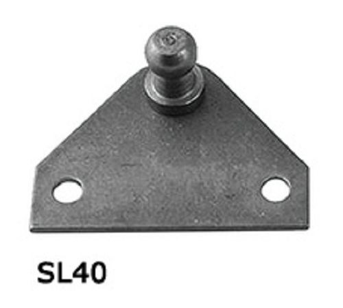 (2) Attwood SL40SS Stainless Steel Gas Spring Flat Mount 10mm Ball Marine Boat  - Bild 1 von 1