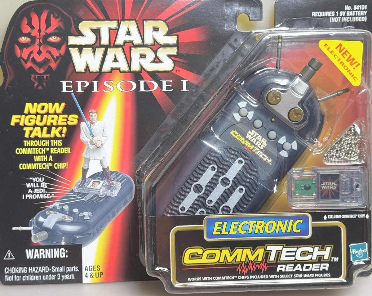 Star Wars Episode 1 Electronic CommTech Reader HASBRO1998