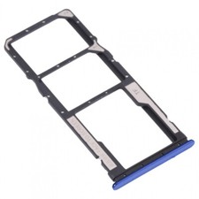 Sim Tray For Xiaomi Redmi Note 11 Sd Card Adapter Side Blue Sunset