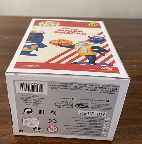 Funko POP! Iconos de anuncios - Smaxey the Seal #123 - Exclusivo de Funkon 2021/�� Totalmente nuevo - Imagen 12 de 12