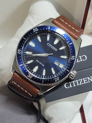 ★レア逆輸入★Citizen Eco-Drive Brycen Blue Dial Watch Amazon.com: Citizen Men's Eco-Drive Brycen Sport Casual