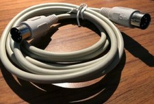 Original-style IBM 5-pin DIN Male / 5-pin DIN Male Keyboard Cable  6 foot 