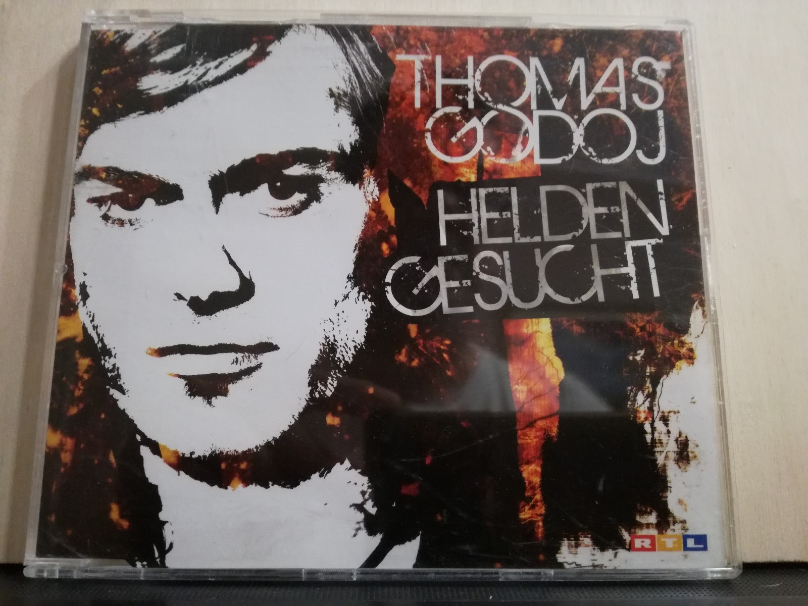 THOMAS GODOJ - HELDEN GESUCHT - single version + acoustic version - CDs slim cas