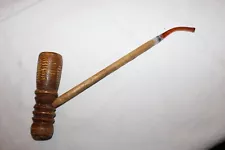 Missouri Meerschaum Long Stem Corn Cob Pipe Vintage MISSOURI MEERSCHAUM McARTHUR