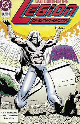 Legion Of Super Heroes Comic 48 Cover A First Print 1993 Mary Bierbaum Boyd DC