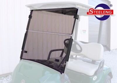 #ad Foldable Tinted Windshield for YAMAHA DRIVE2 Golf Cart $139.00