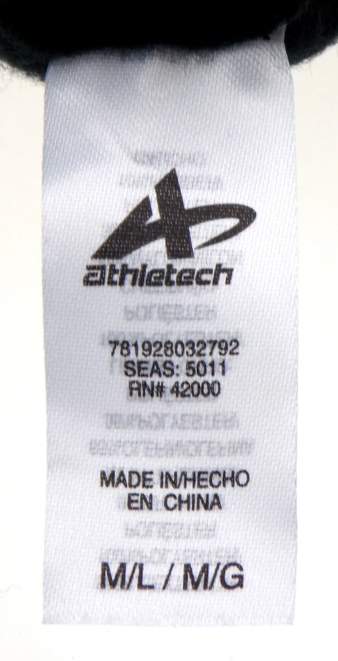 Черные трансформируемые перчатки варежки Athletech для работы 3M Thinsulate мужские из мягкого флиса - Изображение 3 из 3