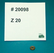 M&B marklin HO 20098 Cogwheel Z 20 zahnrad