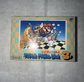 Nintendo Famicom Super Mario Bros 3 CIB Complete In Box Japan FC